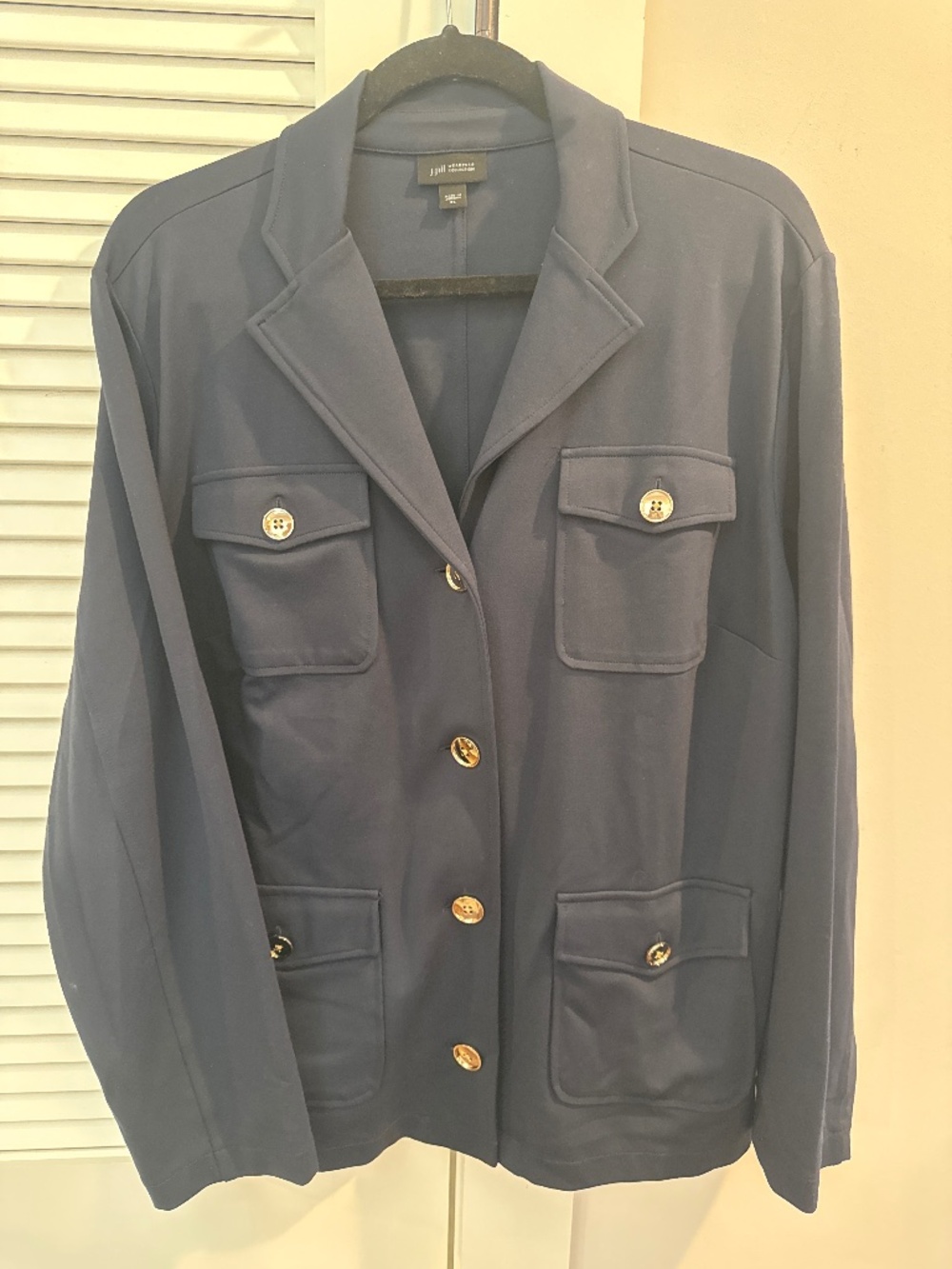 JJill wearever knit blazer XL